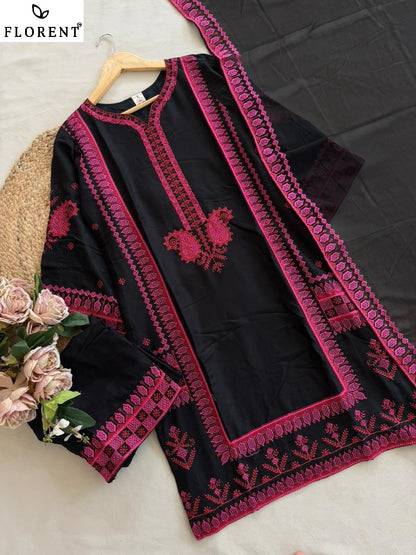Design 1091 Ab Florent Reyon Pakistani Readymade Suits Wholesale Price