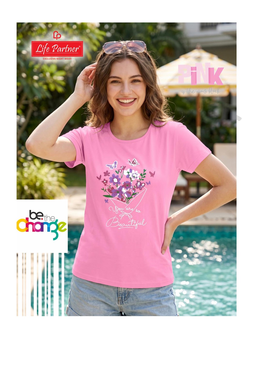 Design 10 Plain Life Partner Hosiery Cotton Women Tshirt Wholesale Price