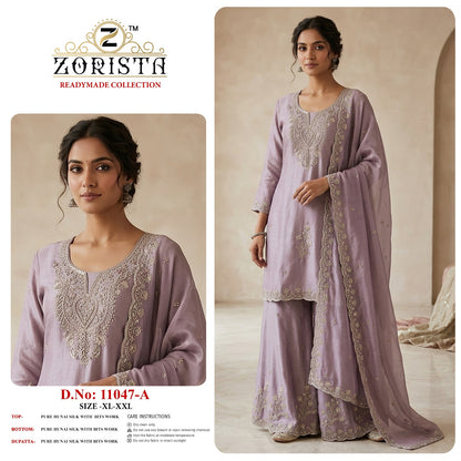 Design 11047 Abcd Zorista Hunai Silk Pakistani Readymade Suits Exporter Ahmedabad