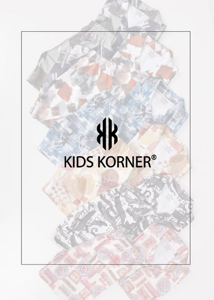 Design 1111 Kids Korner Looper Boys Shorts Set Wholesale Rate