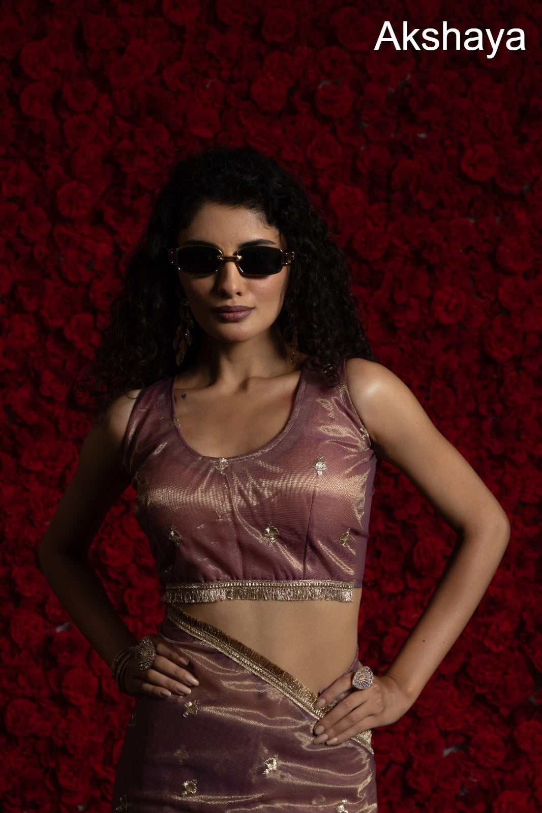 Design 111A To 111E Akshaya Organza Sarees Supplier Ahmedabad