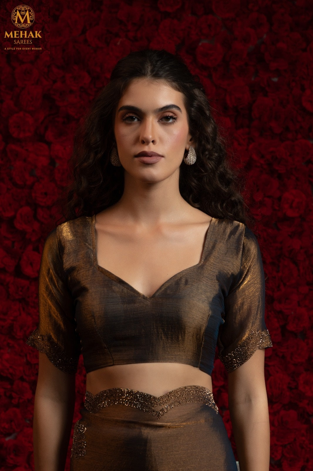 Design 1138A To 1138E Mehek Chiffon Sarees Supplier Gujarat