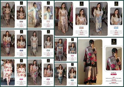 Design 119 To 129 Khas Modal Satin Pakistani Readymade Suits Exporter India