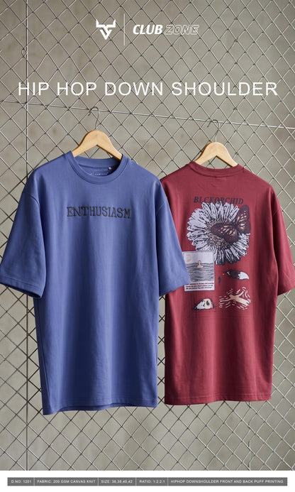 Design 1201 Club Zone Feather Knit Mens Tshirts Wholesaler