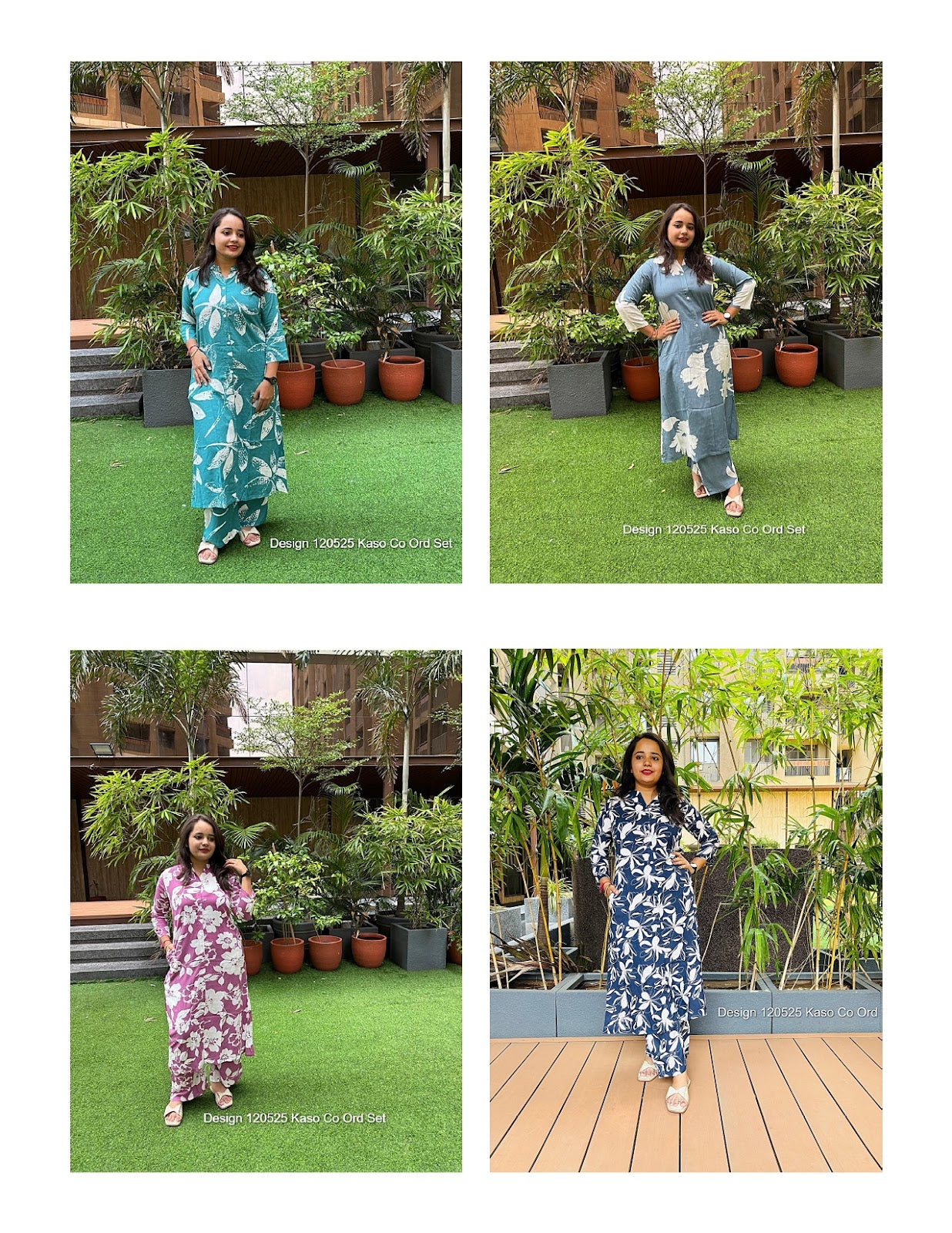 Design 120525 Kaso Rayon Co Ord Set Wholesaler Ahmedabad