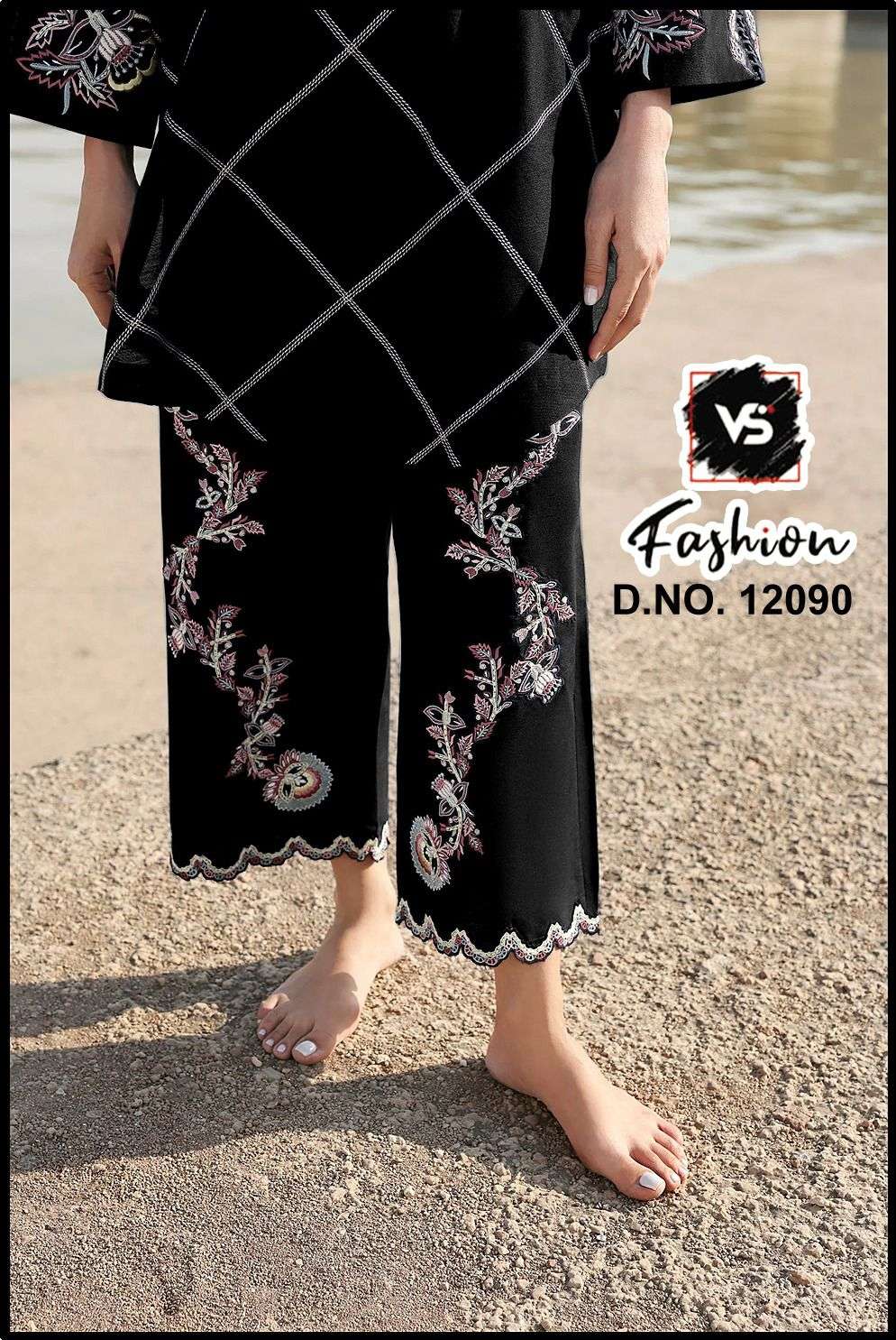 Design 12090 Vs Fashion Roman Pakistani Readymade Suits Wholesaler