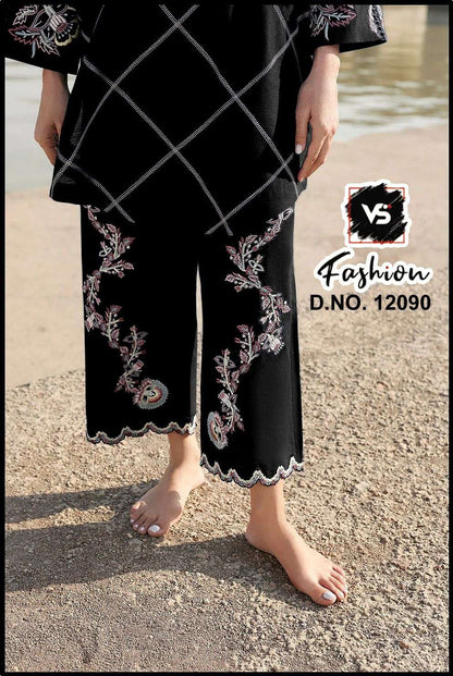 Design 12090 Vs Fashion Roman Pakistani Readymade Suits Wholesaler