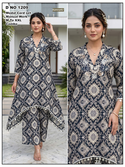 Design 1209 Kamna4U Modal Co Ord Set Exporter