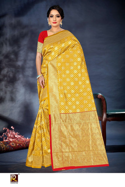Design 122 Ronisha Banarasi Sarees Manufacturer India