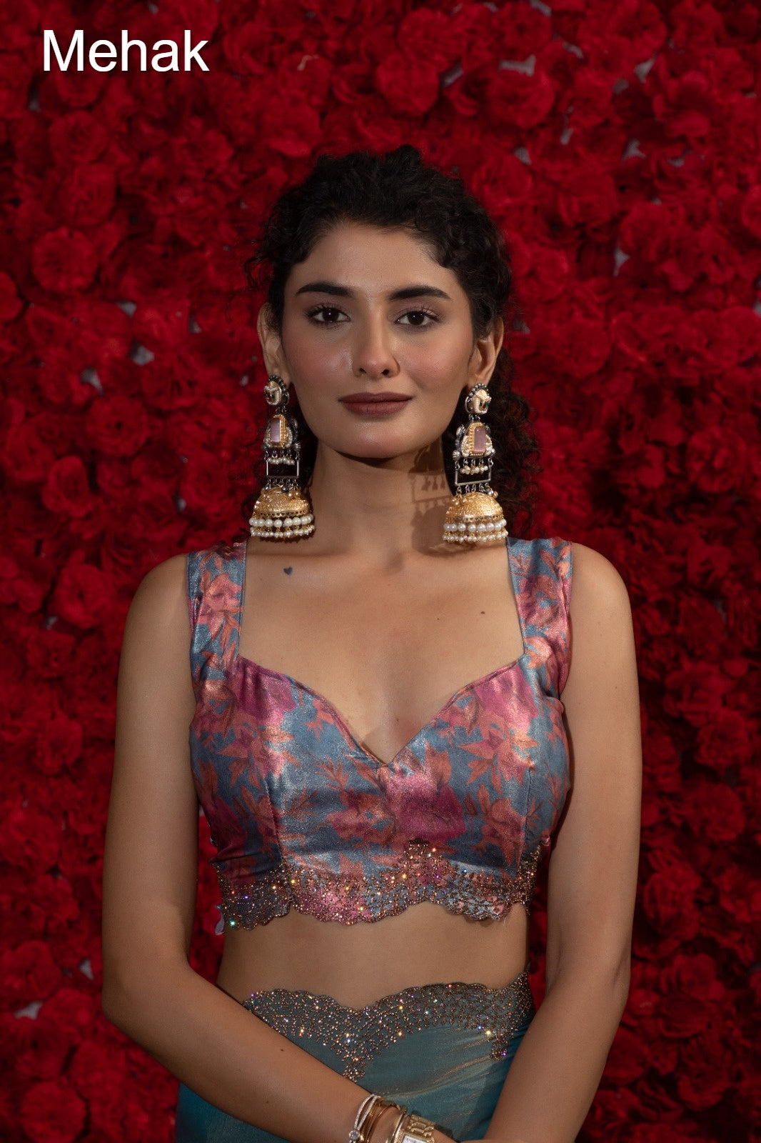 Design 1232A To 1232F Mehak Satin Silk Sarees Exporter India