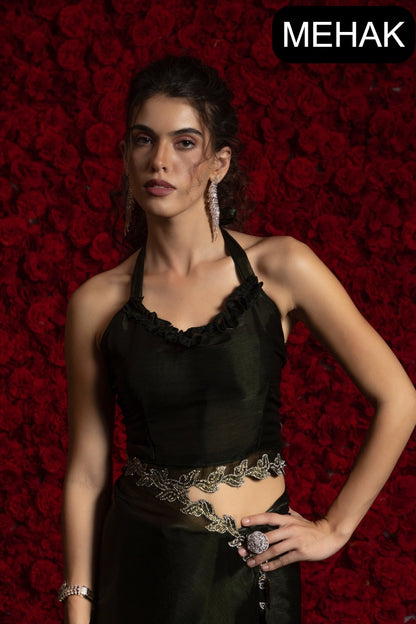 Design 1238A To 1238G Mehak Chiffon Sarees Exporter Ahmedabad