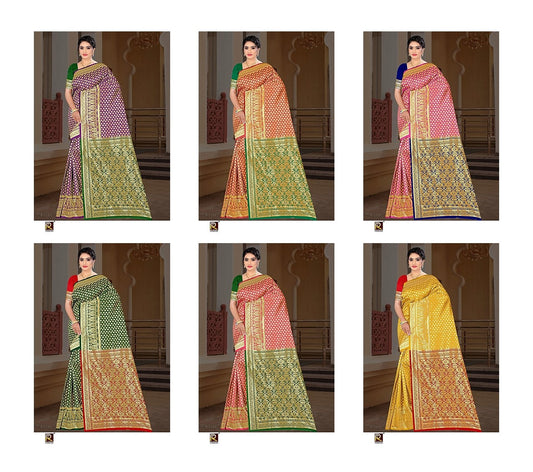 Design 123 Ronisha Banarasi Sarees Supplier India