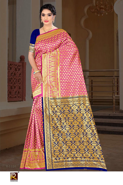 Design 123 Ronisha Banarasi Sarees Supplier India