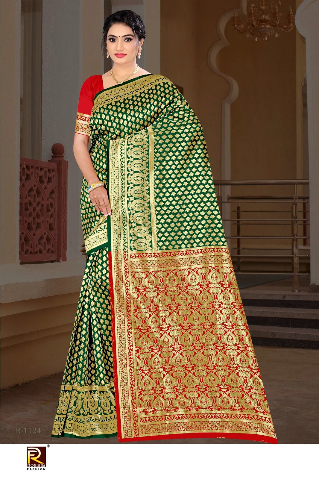 Design 123 Ronisha Banarasi Sarees Supplier India