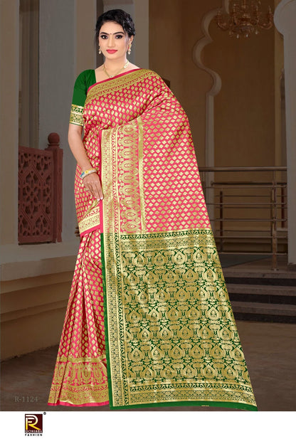 Design 123 Ronisha Banarasi Sarees Supplier India