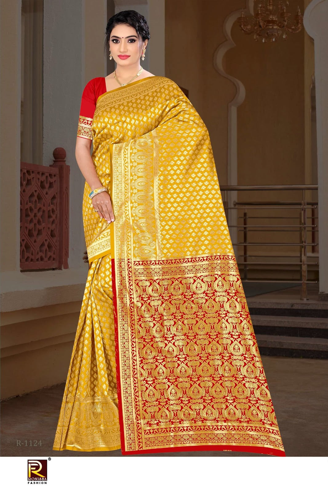 Design 123 Ronisha Banarasi Sarees Supplier India