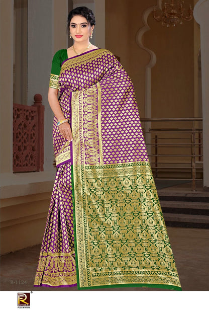 Design 123 Ronisha Banarasi Sarees Supplier India