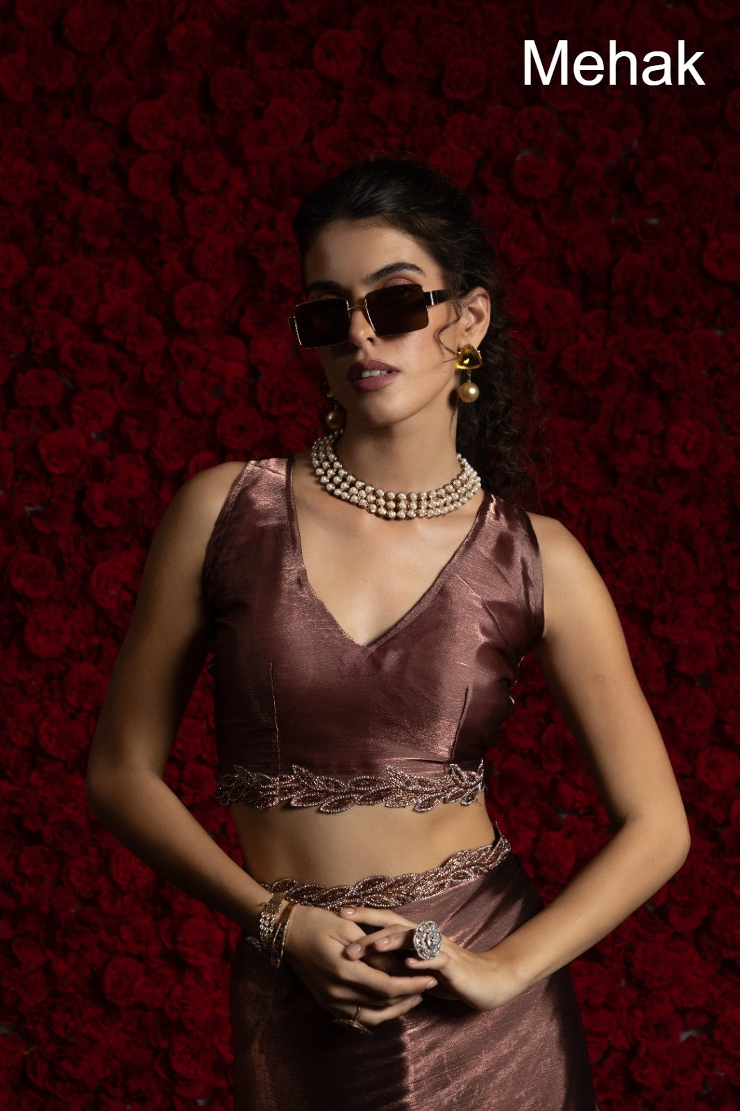 Design 1240A To 1240F Mehak Chiffon Sarees Wholesaler