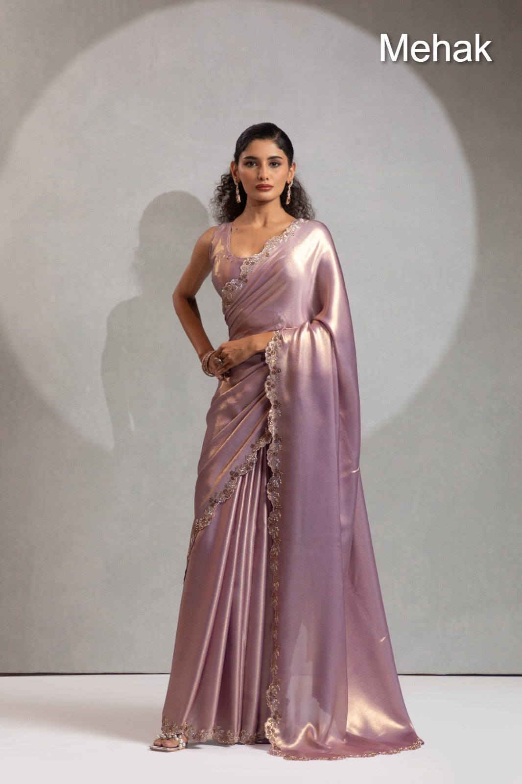 Design 1247A To 1247E Mehak Georgette Sarees Manufacturer Ahmedabad