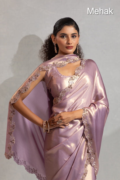 Design 1247A To 1247E Mehak Georgette Sarees Manufacturer Ahmedabad