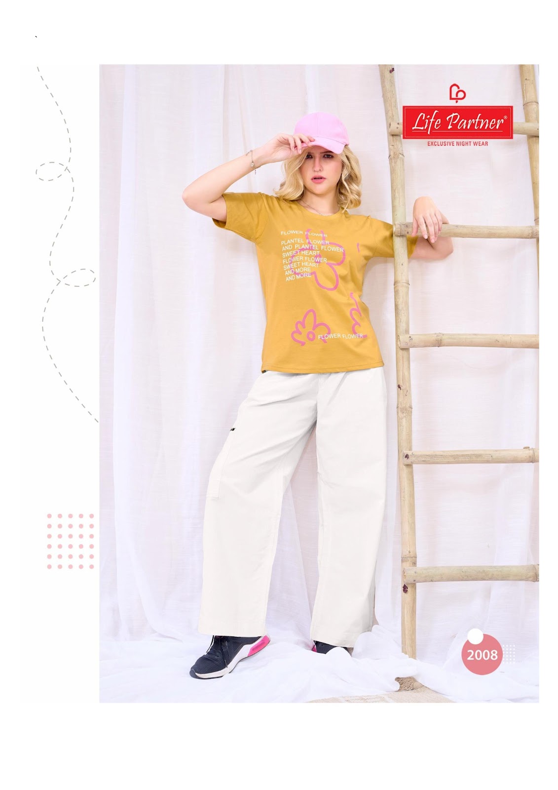 Design 12 Relax Life Partner Fancy Women Tshirt Supplier Gujarat