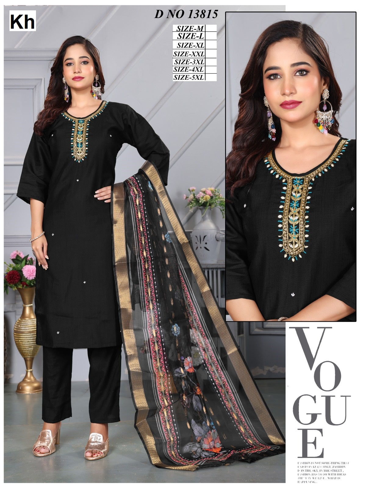 Design 13813-13815 Kh Vatican Readymade Pant Style Suits Supplier