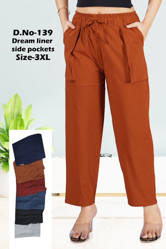 Design 139 Hanso Liner Women Pants Wholesale Rate