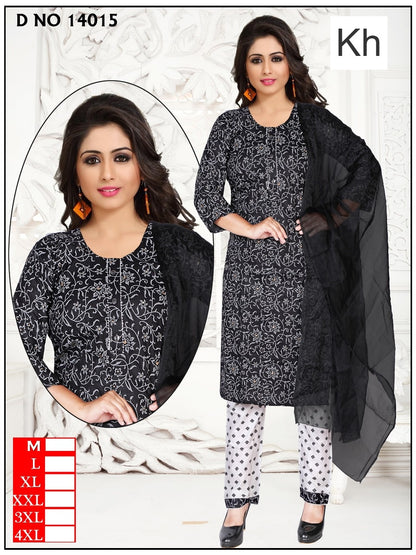 Design 14014-14020 Kh Reyon Readymade Pant Style Suits Manufacturer India