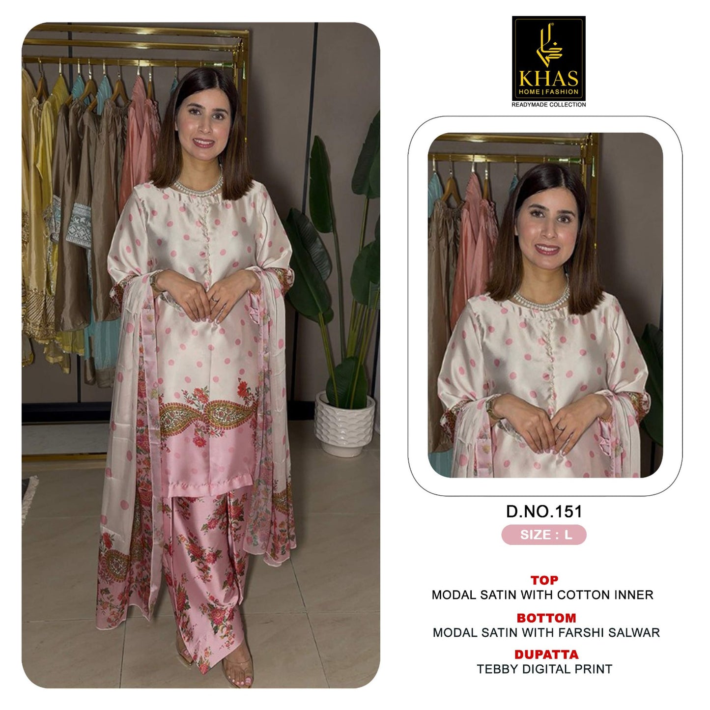 Design 140 To 152 Khas Modal Satin Pakistani Readymade Suits Exporter Gujarat