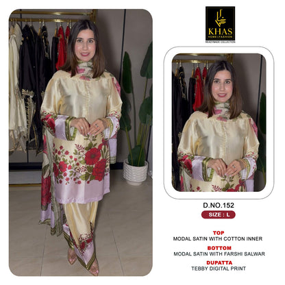 Design 140 To 152 Khas Modal Satin Pakistani Readymade Suits Exporter Gujarat