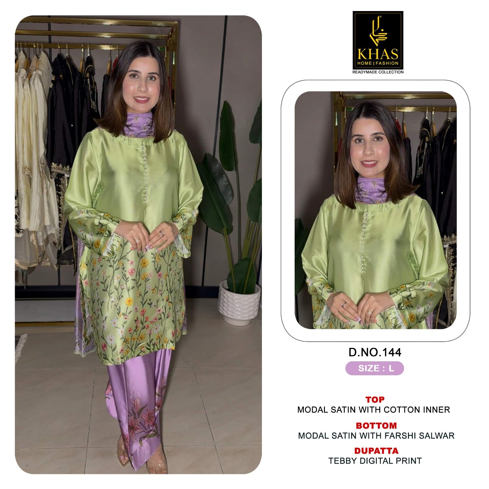 Design 140 To 152 Khas Modal Satin Pakistani Readymade Suits Exporter Gujarat