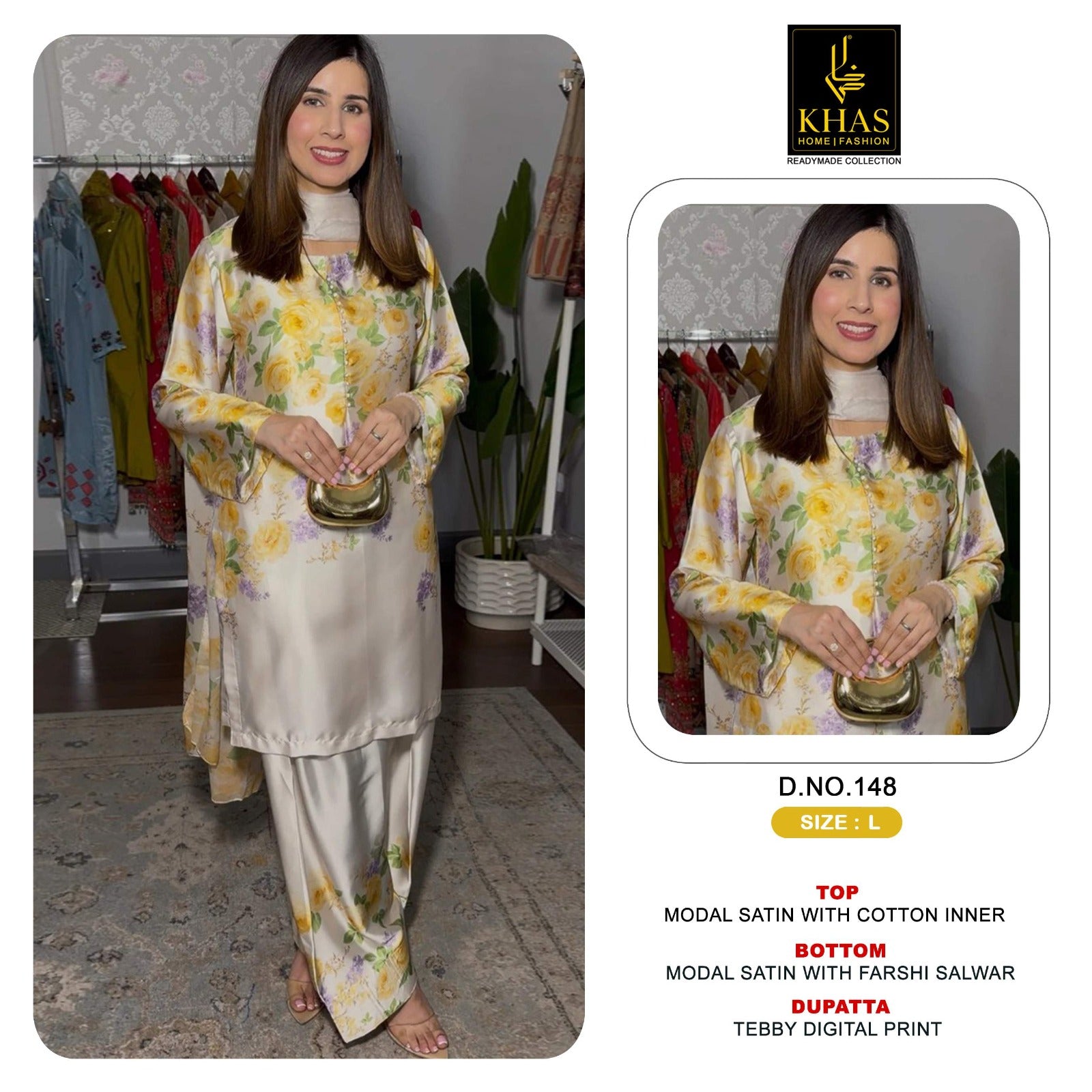 Design 140 To 152 Khas Modal Satin Pakistani Readymade Suits Exporter Gujarat