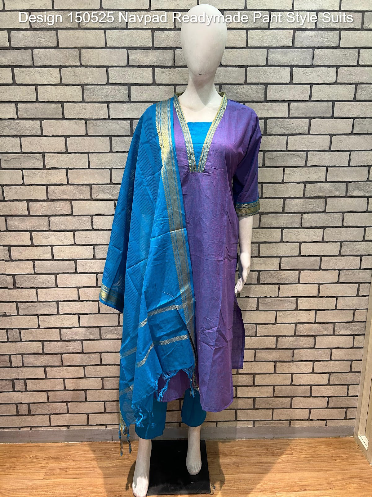 Design 150525 Navpad Bhagalpuri Readymade Pant Style Suits Wholesaler Ahmedabad