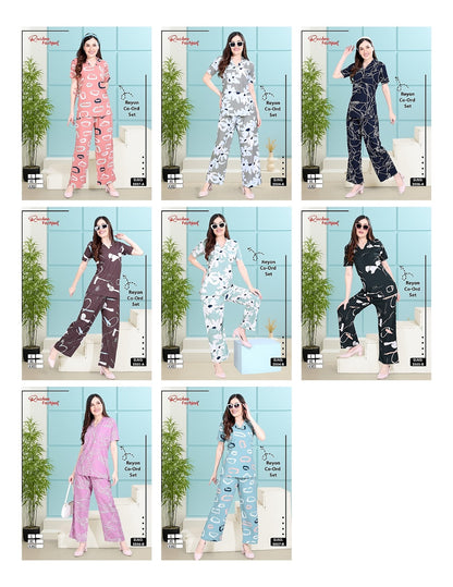 Design 150725 Ruchee Fashion Rayon Co Ord Set Wholesale Price