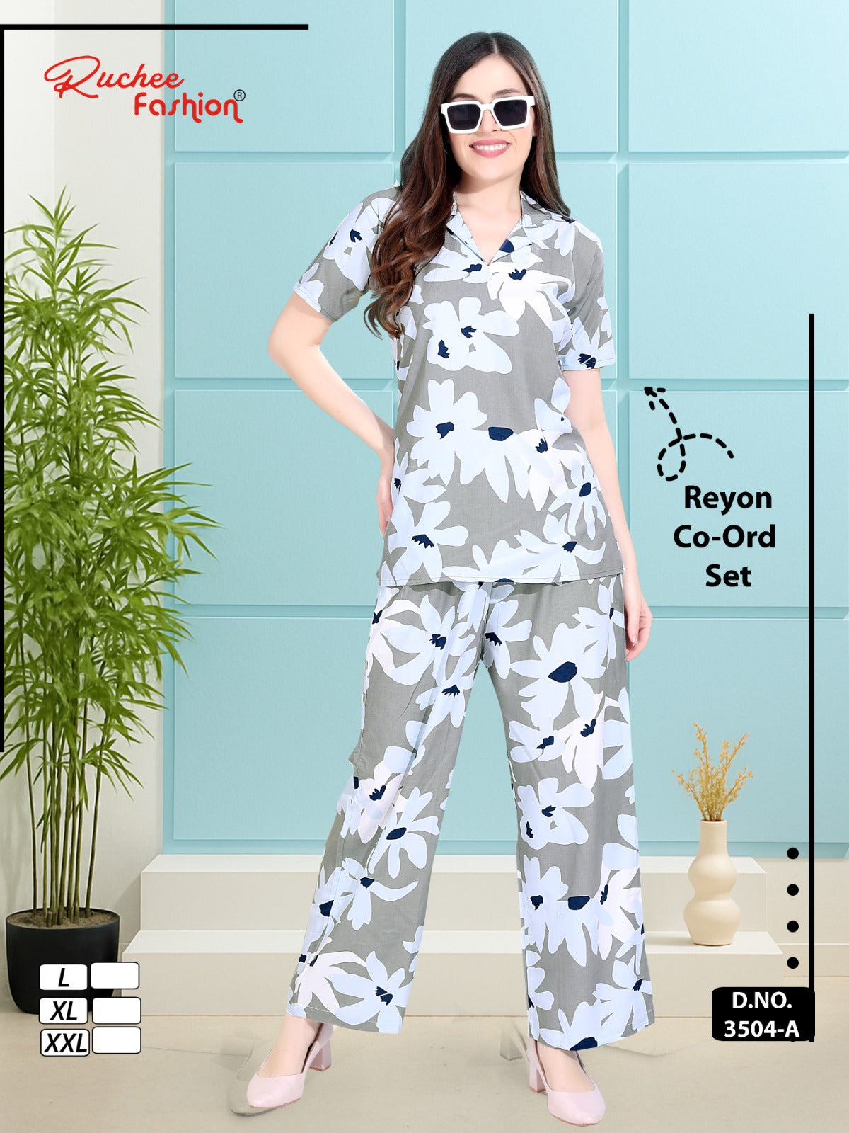 Design 150725 Ruchee Fashion Rayon Co Ord Set Wholesale Price