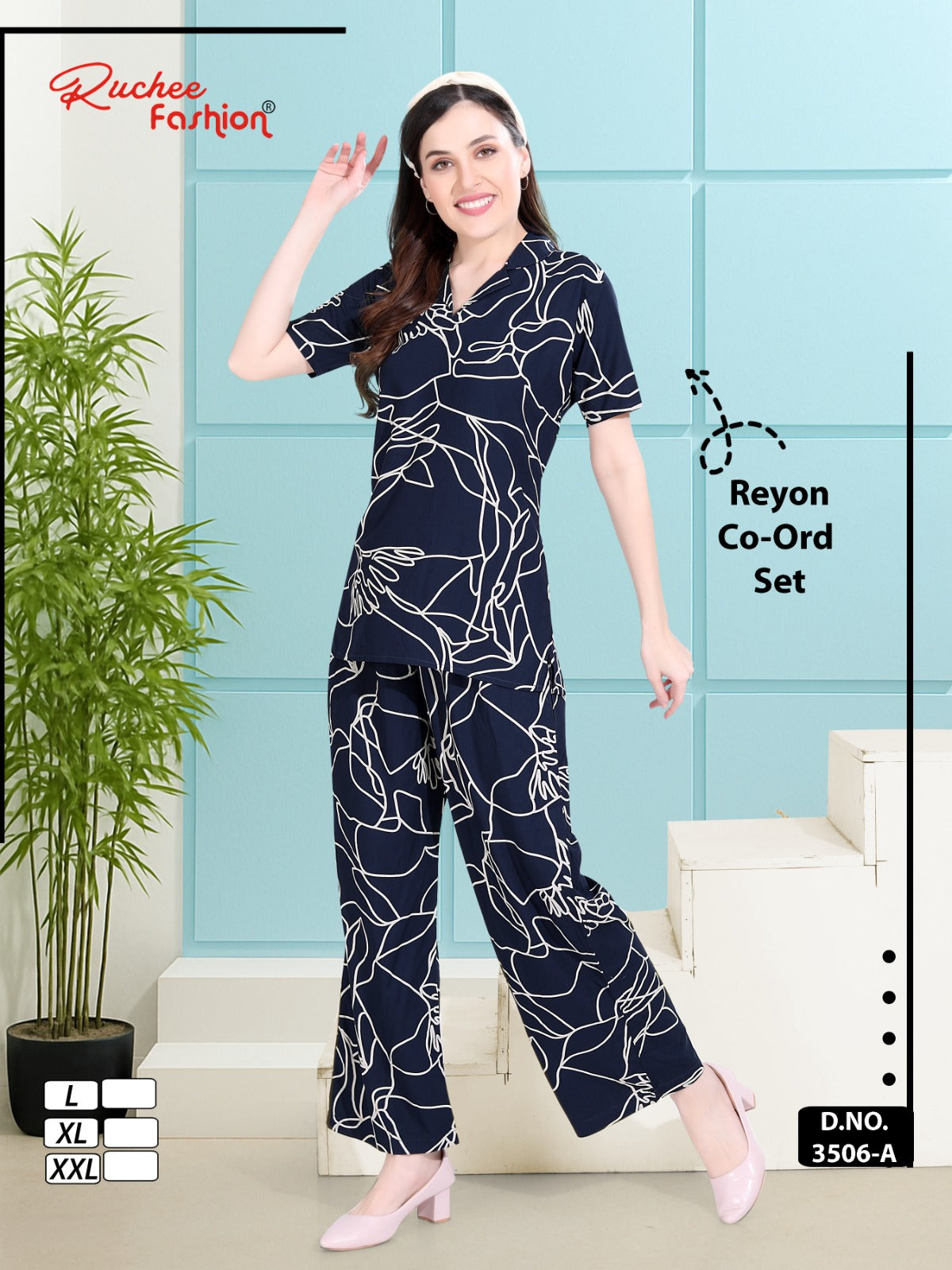 Design 150725 Ruchee Fashion Rayon Co Ord Set Wholesale Price