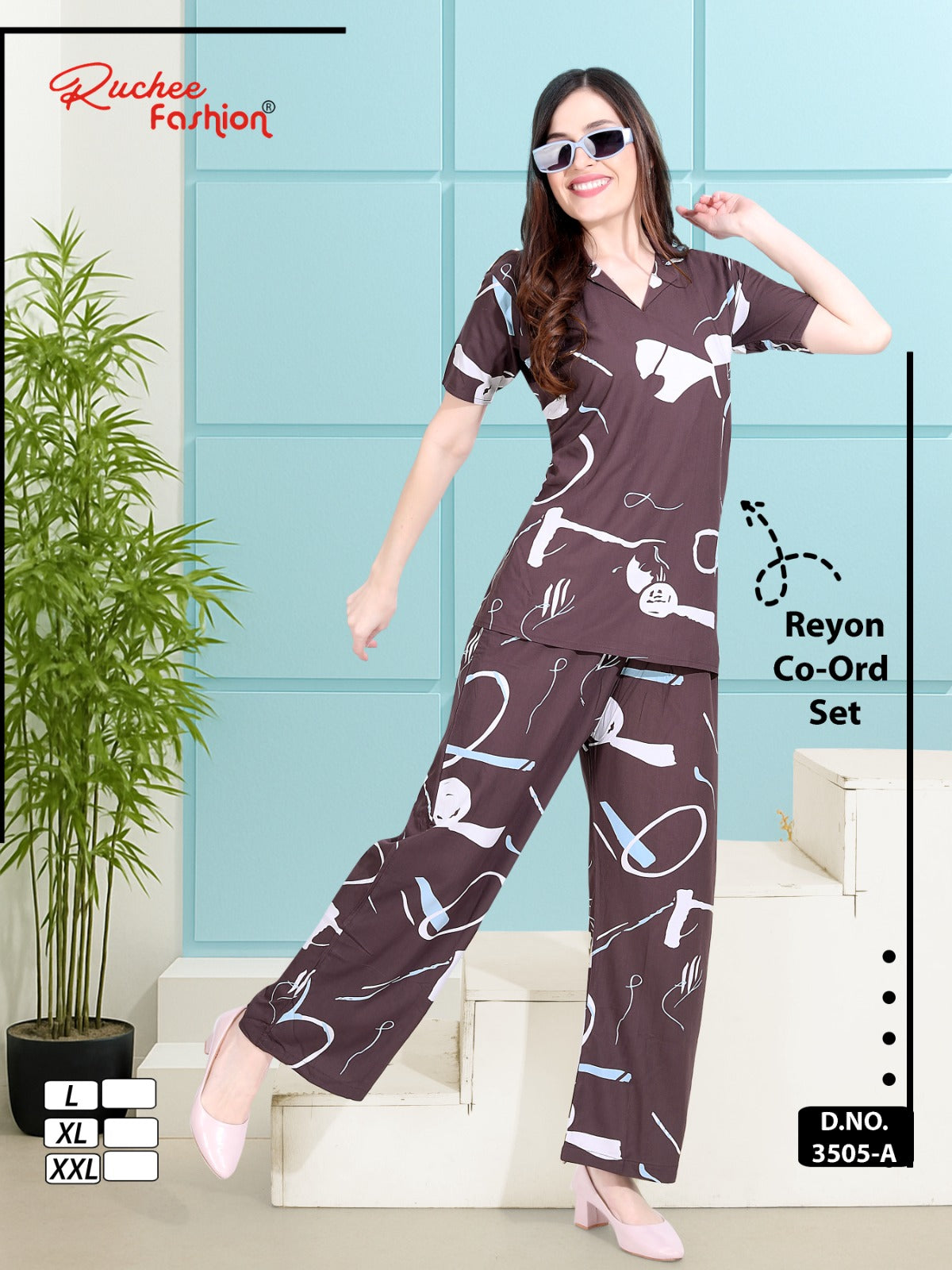 Design 150725 Ruchee Fashion Rayon Co Ord Set Wholesale Price