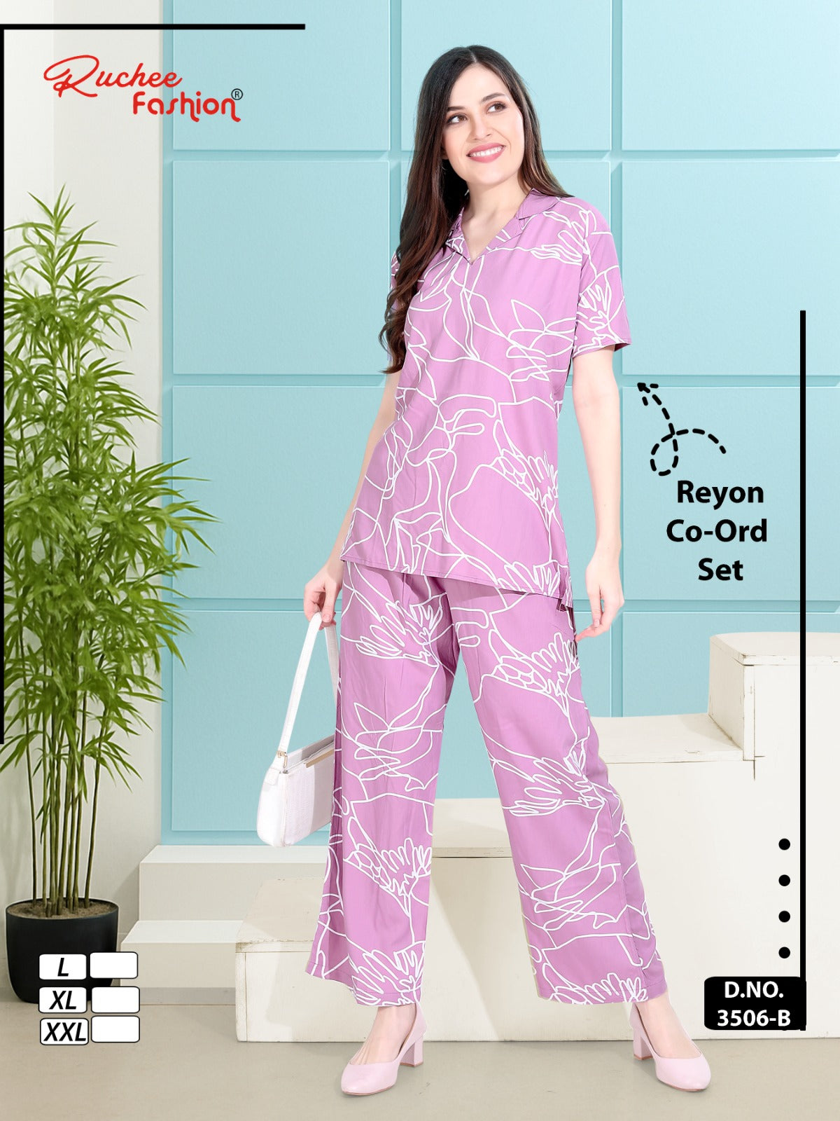 Design 150725 Ruchee Fashion Rayon Co Ord Set Wholesale Price
