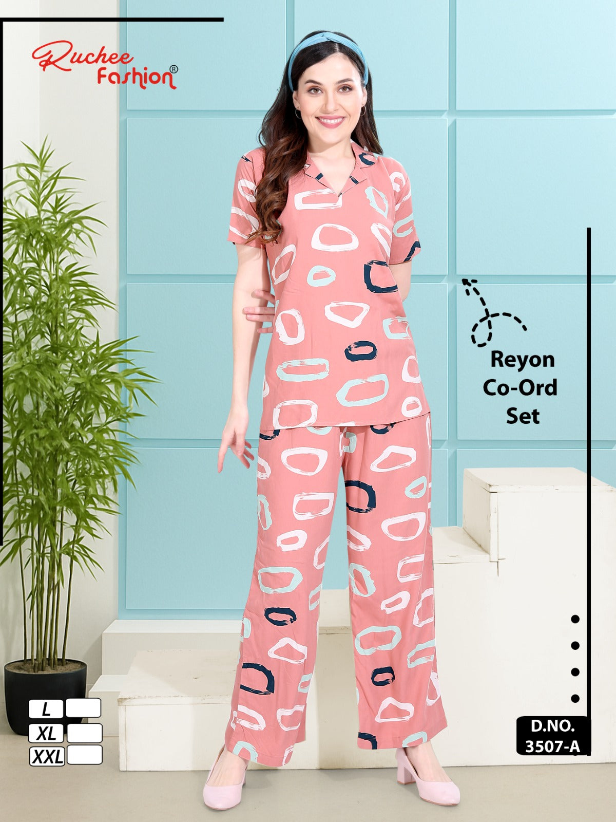 Design 150725 Ruchee Fashion Rayon Co Ord Set Wholesale Price