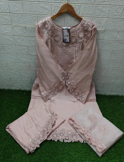 Design 1583 Laxuria Trendz Roman Pakistani Readymade Suits Manufacturer India