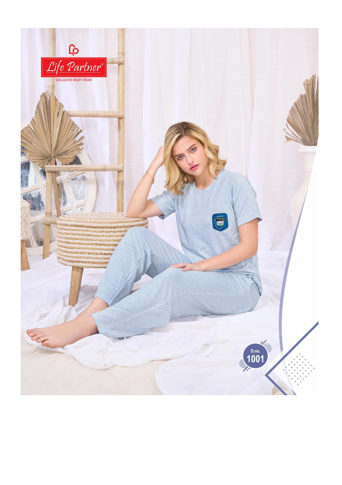 Design 15 Lining Life Partner Hosiery Co Ord Set Wholesale
