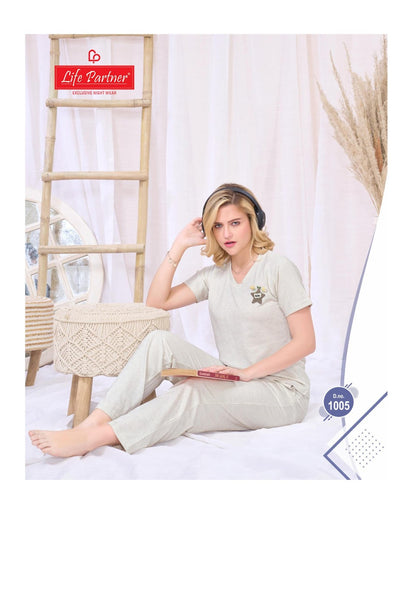 Design 15 Lining Life Partner Hosiery Co Ord Set Wholesale