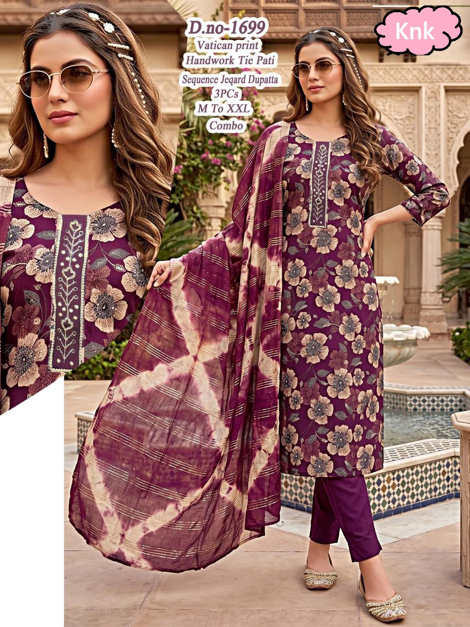 Design 16-17 Knk Vatican Readymade Pant Style Suits Wholesale