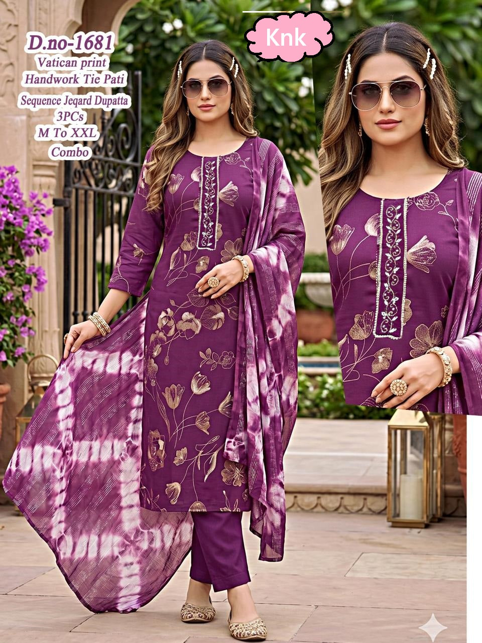 Design 16-17 Knk Vatican Readymade Pant Style Suits Wholesale