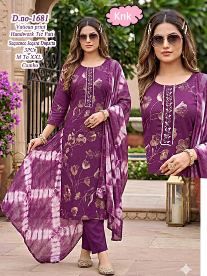 Design 16-17 Knk Vatican Readymade Pant Style Suits Wholesale