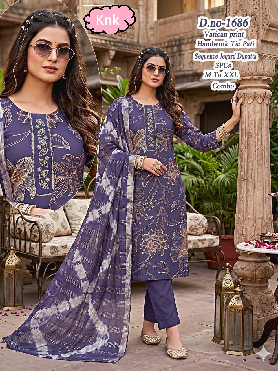 Design 16-17 Knk Vatican Readymade Pant Style Suits Wholesale