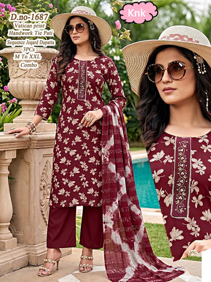 Design 16-17 Knk Vatican Readymade Pant Style Suits Wholesale