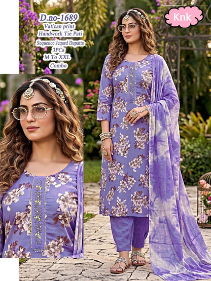 Design 16-17 Knk Vatican Readymade Pant Style Suits Wholesale