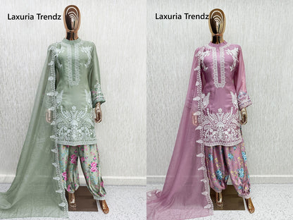 Design 1669 Laxuria Trendz Imported Pakistani Readymade Suits Manufacturer