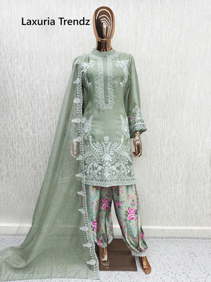 Design 1669 Laxuria Trendz Imported Pakistani Readymade Suits Manufacturer